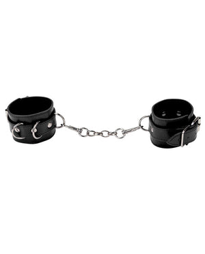 Ouch Shots Ouch Leather Cuffs - Black - Image 2