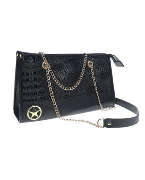 Shots Ouch! Rome Collection Bondage Kit w/Bag - Black - Image 2