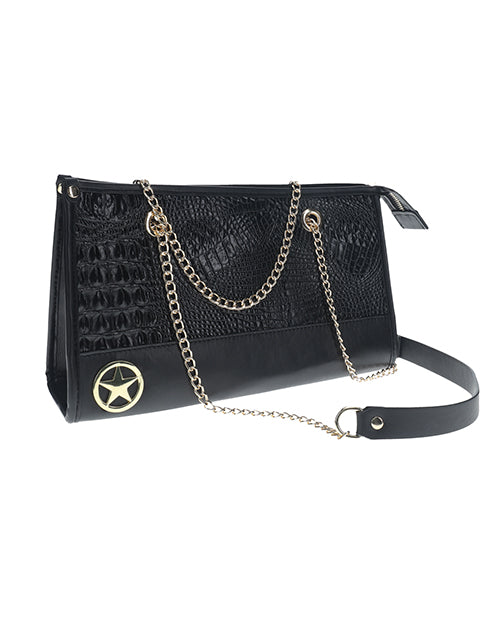Shots Ouch! Rome Collection Bondage Kit w/Bag - Black - Image 2