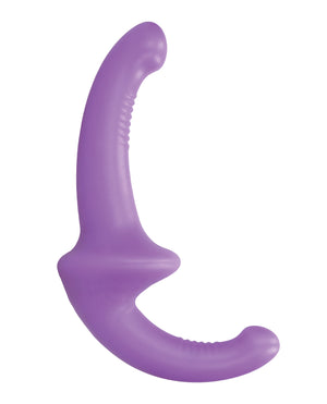 Ouch Shots Ouch Silicone Strapless Strap On - Purple - Image 3
