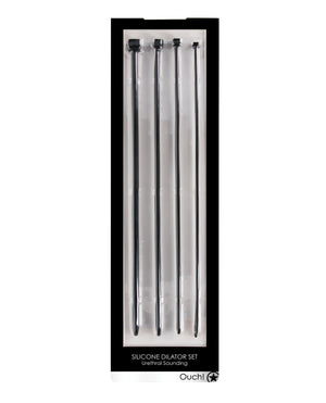 Ouch Shots Ouch Urethral Sounding Dilator Set - Black