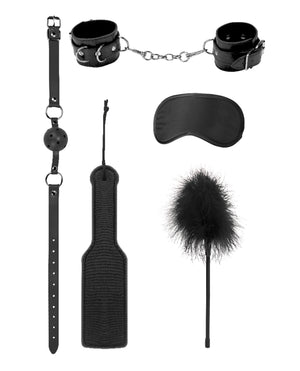 Ouch Shots Ouch Introductory Bondage Kit #4 - Black