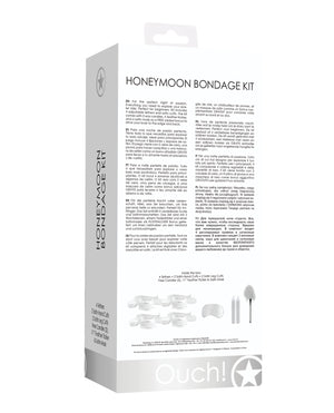 Ouch Shots Ouch Honeymoon Bondage Kit - White - Image 2