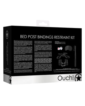 Ouch Shots Ouch Bed Post Bindings Restraint Kit - Image 3