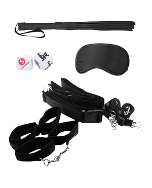 Ouch Shots Ouch Bondage Belt Restraint System - Black - Image 4