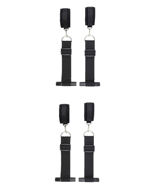 Ouch Shots Ouch Door Restraint Kit - Black