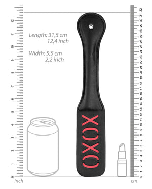 Ouch Shots Ouch XOXO Paddle - Black - Image 5