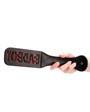 Ouch Shots Ouch Bad Boy Paddle - Black - Image 4