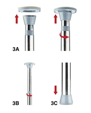 Ouch Shots Ouch Dance Pole - Silver - Image 4