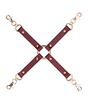 Ouch Shots Ouch Halo Hogtie Connector - Burgundy - Image 3