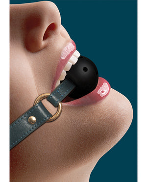 Ouch Shots Ouch Halo Breathable Ball Gag - Green - Image 5