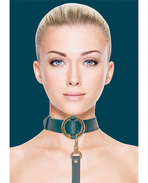 Ouch Shots Ouch Halo Collar w/Leash - Green - Image 5