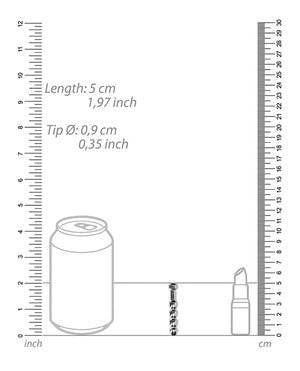 Ouch Shots Ouch 9 mm Urethral Sounding Metal Plug - Image 3