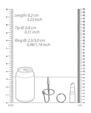 Ouch Shots Ouch Urethral Sounding Metal Plug - Image 3