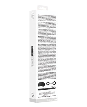 Ouch Shots Ouch Black &amp; White Introductory Bondage Kit #1 - Black - Image 2
