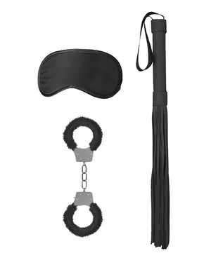 Ouch Shots Ouch Black &amp; White Introductory Bondage Kit #1 - Black - Image 3