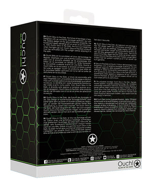 Ouch Shots Ouch Bed Bindings Restraint Kit - Glow in the Dark - Image 2