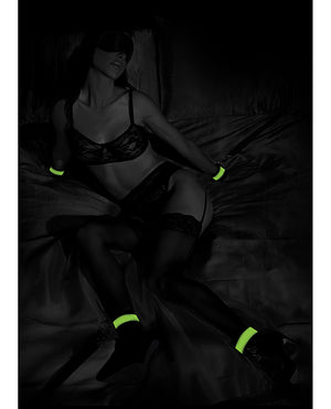 Ouch Shots Ouch Bed Bindings Restraint Kit - Glow in the Dark - Image 5