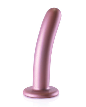 Ouch Shots Ouch 6" Smooth G-Spot Dildo - Rose Gold - Image 2
