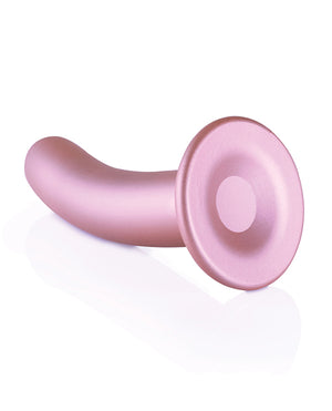 Ouch Shots Ouch 6" Smooth G-Spot Dildo - Rose Gold - Image 4