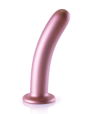 Ouch Shots Ouch 7" Smooth G-Spot Dildo - Rose Gold - Image 2