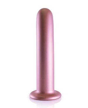 Ouch Shots Ouch 7" Smooth G-Spot Dildo - Rose Gold - Image 3