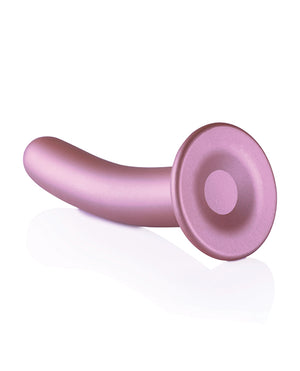 Ouch Shots Ouch 7" Smooth G-Spot Dildo - Rose Gold - Image 4
