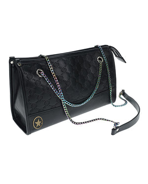 Ouch Shots Ouch! Venice Collection Bondage Kit w/Bag - Black/Iridescent - Image 3