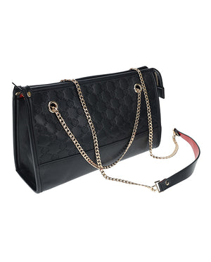 Ouch Shots Ouch! Milan Collection Bondage Kit w/Bag - Black/Red - Image 4