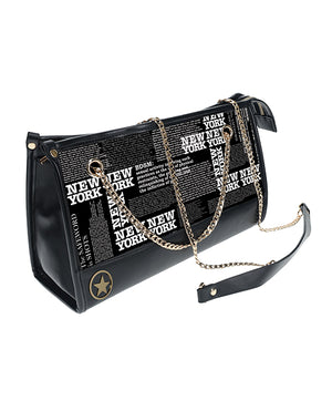 Ouch Shots Ouch! NY Collection Bondage Kit w/Bag - Black - Image 2