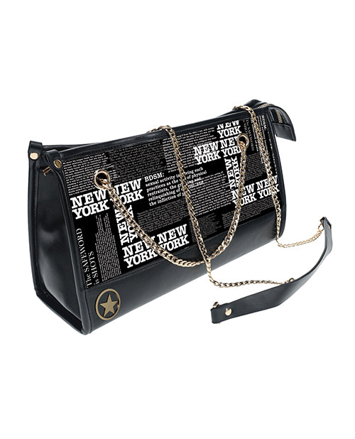 Ouch Shots Ouch! NY Collection Bondage Kit w/Bag - Black - Image 2