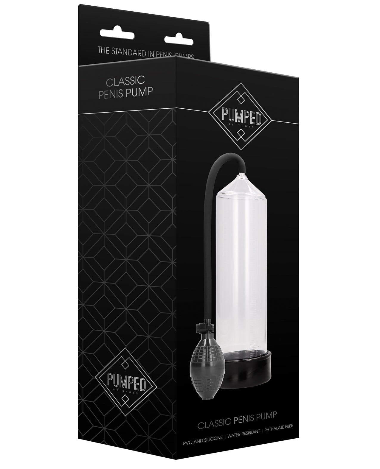 Pumped Shots Pumped Classic Penis Pump - Transparent