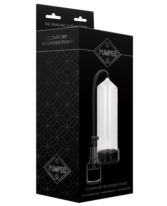 Pumped Shots Pumped Comfort Beginner Pump - Transparent