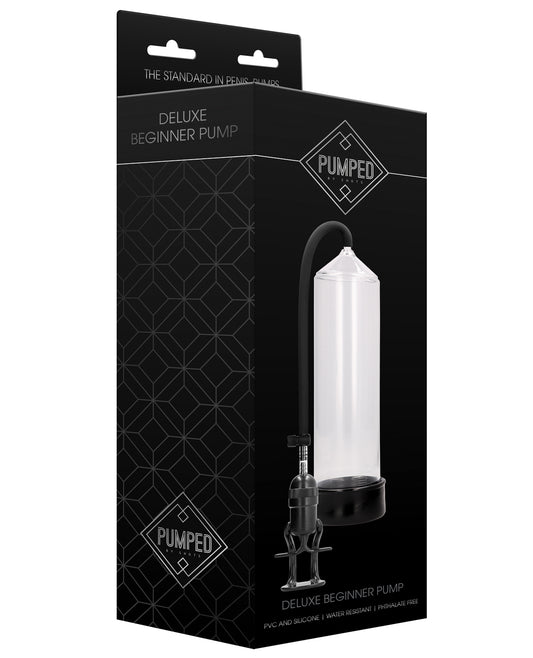 Pumped Shots Pumped Deluxe Beginner Pump - Transparent