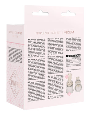 Pumped Shots Pumped Nipple Suction Set - Medium Clear - Image 3