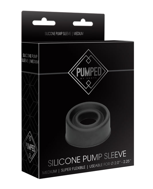 Pumped Shots Pumped Sleeve Medium - Black - Image 2