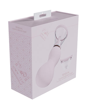 Shots Shots Pumped Sensual Rechargeable Vulva &amp; Breast Pump - Pink