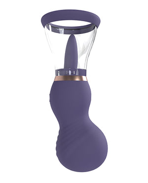 Shots Shots Pumped Sensual Rechargeable Vulva &amp; Breast Pump - Purple - Image 2