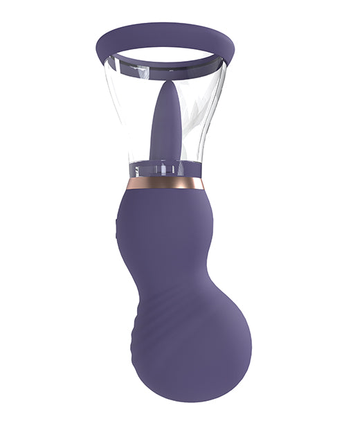 Shots Shots Pumped Sensual Rechargeable Vulva &amp; Breast Pump - Purple - Image 2