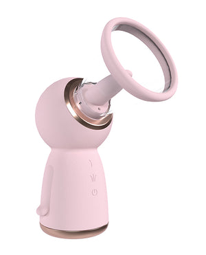 Shots Shots Pumped Exquisite Rechargeable Vulva &amp; Breast Pump - Pink - Image 2