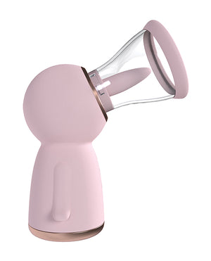 Shots Shots Pumped Exquisite Rechargeable Vulva &amp; Breast Pump - Pink - Image 3