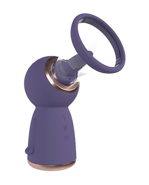 Shots Shots Pumped Exquisite Rechargeable Vulva &amp; Breast Pump - Purple - Image 2