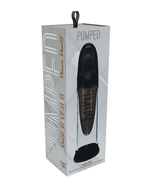 Shots Shots Pumped Aqua-Pro Penis Pump - Black
