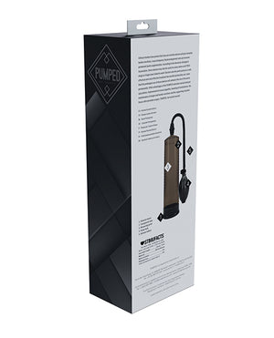 Shots Shots Pumped Basic Water Resistant Penis Pump - Black - Image 2