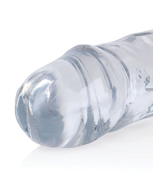 RealRock Shots RealRock Crystal Clear 13" Double Dildo - Transparent - Image 4
