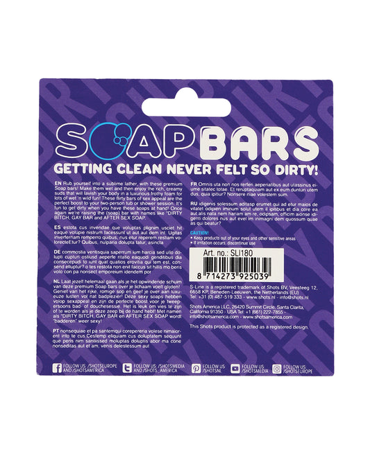 Shots Shots Soap Bar Dirty Bitch - Purple - Image 2