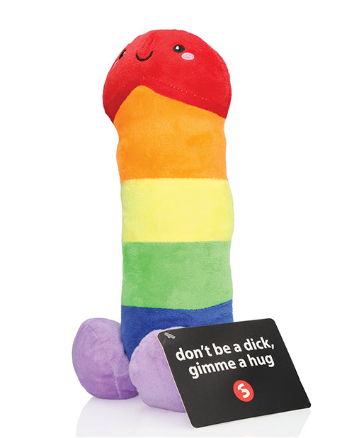 Shots Penis Plushie - Multi Color 12" - Image 2