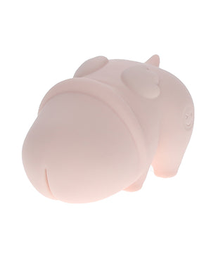 Shots Shots The Dickheads 10 Speed Piggy Silicone Vibrator - Pink - Image 3