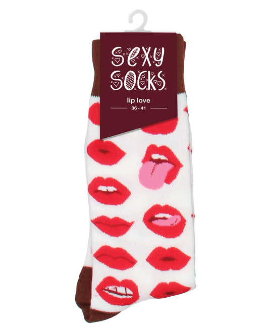 Sexy Socks Shots Sexy Socks Lip Love - Female - Image 2