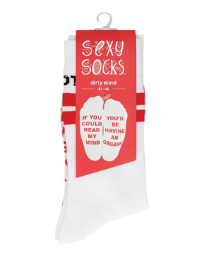 Sexy Socks Shots Sexy Socks Dirty Mind - Male - Image 3